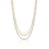 Collana Brand Donna Layers in Acciaio 30NK004G - 30NK004G